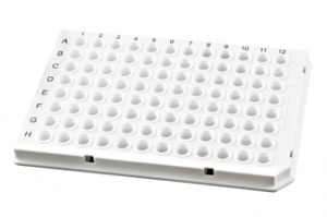 38870, SORENSON 96-Well 480 Plate - 25 plates/pack, 4 packs/case (Case of 100) - CS - Sorenson BioScience - SKIRTED PLATES - PCR SUPPLIES - 96 WELL PCR PLATES