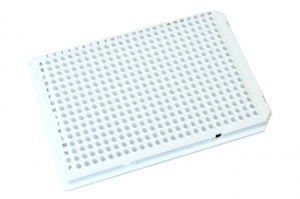 38830, SORENSON 384-Well 480 Plate - BAR CODED PLATES - 50 plates per pack, 2 packs per case (Case of 100)  - CS - Sorenson BioScience - 384 WELL PCR PLATE - PCR SUPPLIES