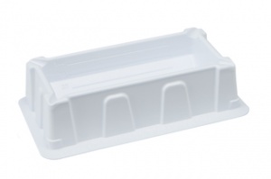 39980, SORENSON V-Bottom Reservoirs - 100 mL - Non-Sterile - Case of 100 - CS - Sorenson BioScience - POLYSTYRENE - REAGENT RESERVOIRS