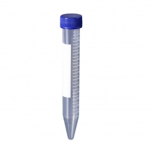 C2600, MTC BIO 15 mL Polypropylene Tube - flat screw cap - 50/sterile foam rack, 10 bags per case (Case of 500) - CS - MTC Bio - CENTRIFUGE TUBES - TUBES AND VIALS