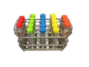 R3015, MTC BIO Stainless Steel Autoclave &amp; Incubator Rack, Holds 41 x 15mL tubes - EA - MTC Bio - TUBES AND VIALS