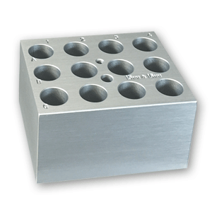 BSW1516, BENCHMARK Block, 12 x 15mm or 16mm test tubes - EA - Benchmark - ACCESSORIES - EQUIPMENT - HEAT BLOCKS AND DRY BATHS
