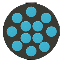 BV1003-T150, BENCHMARK Optional Foam Rack for 12 x 15ml tubes (BV1003 model only) - EA - BENCHMARK - SMALL VORTEXERS - EQUIPMENT - VORTEXERS