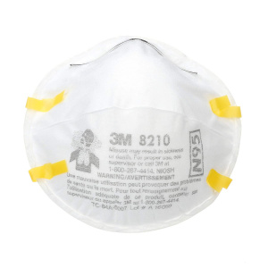 8210, 3M Particulate Respirator, N95 (Box of 20) - EA - HENRY SCHEIN - N95 RESPIRATORS - PERSONAL PROTECTIVE EQUIPMENT (PPE) - MASKS AND RESPIRATORS