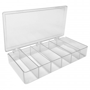 B1206, MTC BIO MultiBox™, 6 compartments, 33 x 103 x 35mm each (4 x 1 1/4 x 1 3/8 in.), for Protean 3 (cut-up) (Case of 4) - CS - MTC BIO - WESTERN BLOT BOXES - ELECTROPHORESIS AND WESTERN BLOT