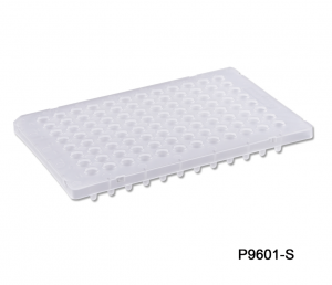 P9601-S, MTC BIO PCR Plates 96 x 0.1ml (Low Profile/Fast) Semi Skirted, 50/pk - PK - MTC BIO - 96 WELL PCR PLATES - PCR SUPPLIES