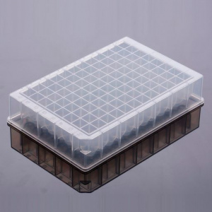 501002, NEST 1.0 ml 96-Well Deep Well Plate, U-Bottom, Square Well, non-sterile, 5/pk, 50/cs - Nest Scientific USA - DEEP WELL PLATES