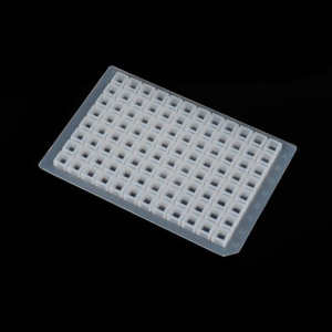 506004, NEST 96 Well Square well Silicone Sealing Mat, can been punctured, non-sterile, 10/pk, 50/cs - Nest Scientific USA - DEEP WELL PLATES
