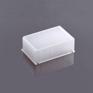 503021, NEST 2.2 ml 96-Well Deep Well Plate, V Conical Bottom, Square well, Equivilent to Thermo Fisher #95040450, non-sterile, 5/pk, 50/cs - Nest Scientific USA - DEEP WELL PLATES