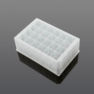 504301, NEST 10.4 ml 24-well Deep Well Plate, V-Bottom, Square well, Equivilent to Thermo Fisher #95040470, non-sterile, 5/pk, 50/cs - Nest Scientific USA - DEEP WELL PLATES