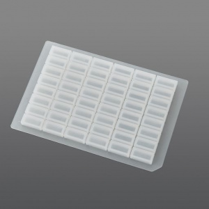 506102, NEST 48 Well Square well Silicone Sealing Mat, non-sterile, 10/pk, 50/cs - Nest Scientific USA - DEEP WELL PLATES